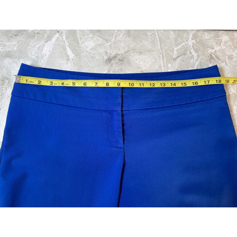 Apt. 9 Royal Blue Cropped Ponte Capris - Picture 5 of 9